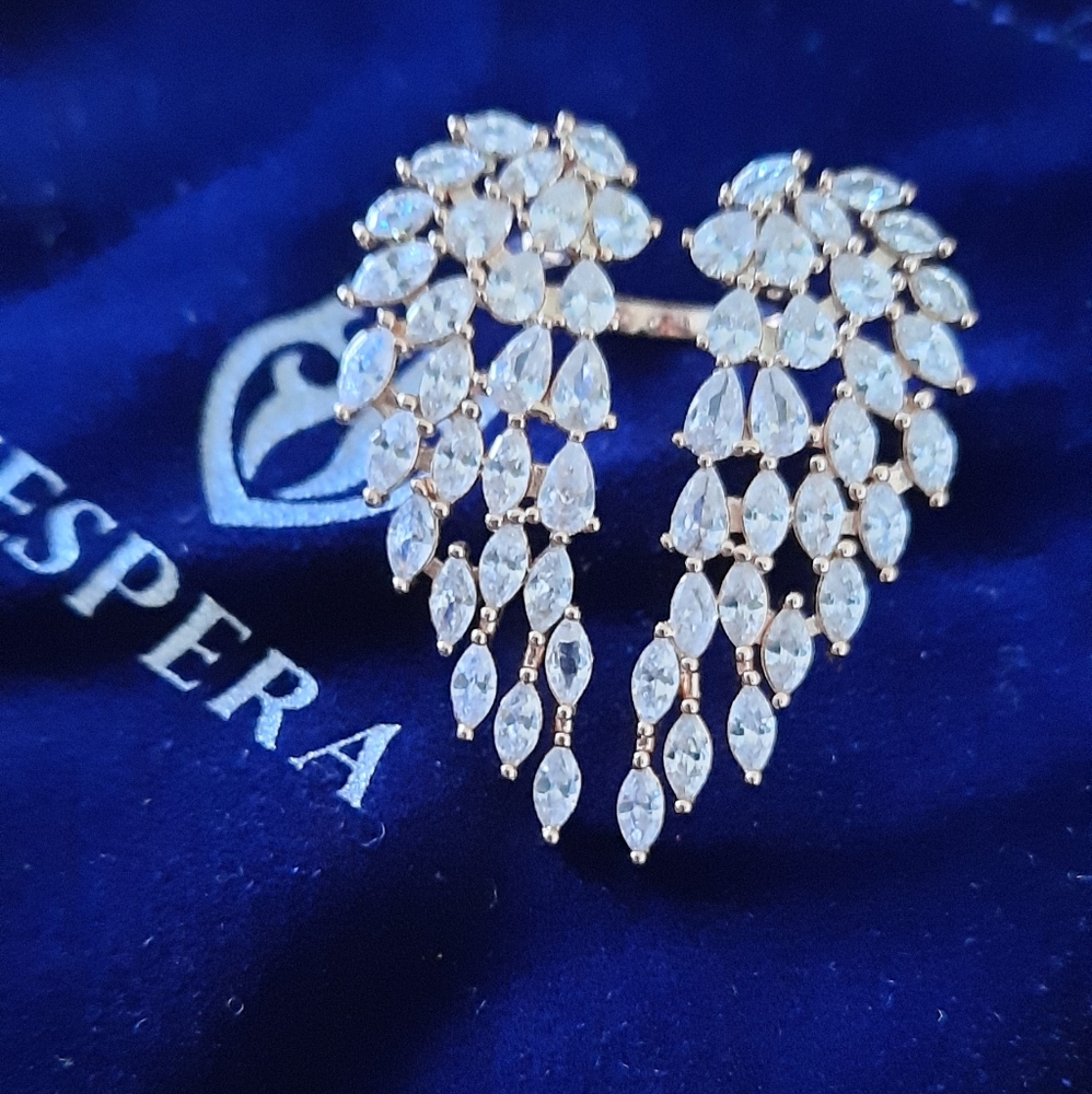 Hespera Angel Ring Adjustable Ring Rose Gold NEW